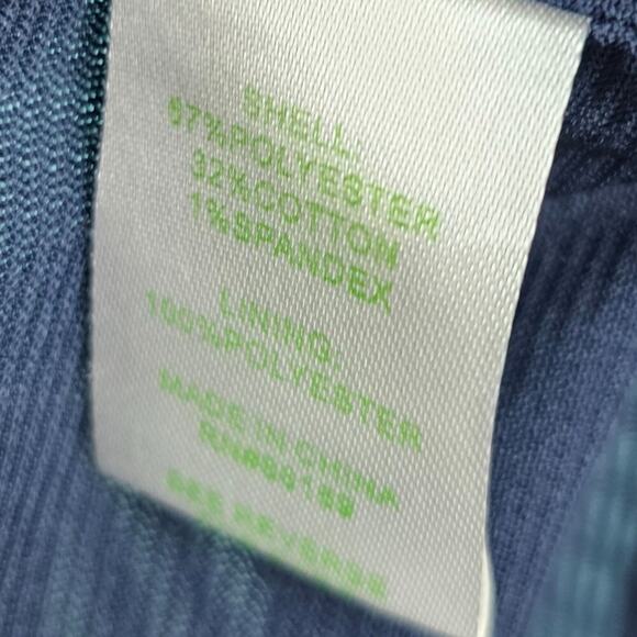 Lilly Pulitzer Briella Dress Small Striped Blue Preppy Nautical Classic Retro - Picture 3 of 7